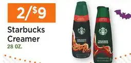 Heinen's Starbucks Creamer offer