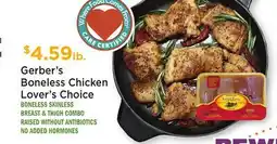 Heinen's Gerber's Boneless Chicken Lover's Choice offer