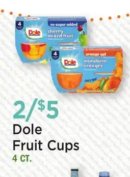 Heinen's Dole Fruit Cups offer