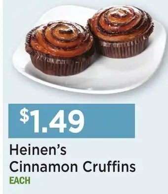 Heinen's Heinen's Cinnamon Cruffins offer