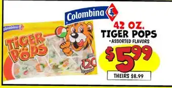 Ollie's 42 OZ. TIGER POPS offer