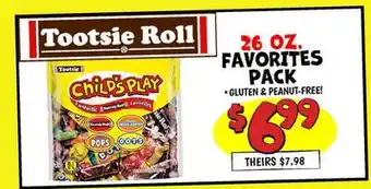 Ollie's 26 OZ. FAVORITES PACK offer