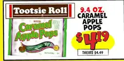 Ollie's 9.4 OZ. CARAMEL APPLE POPS offer
