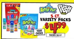 Ollie's 5 CT. VARIETY PACKS offer