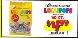 Ollie's Original Gourmet LOLLIPOPS offer