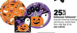 Meijer Halloween Tableware offer