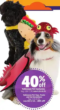 Meijer Halloween Pet Costumes offer