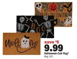 Meijer Halloween Coir Rug offer