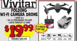 Ollie's FOLDING WI-FI CAMERA DRONE offer