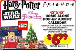Ollie's 12X12 HOME ALONE POP-UP ADVENT CALENDAR offer