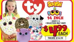 Ollie's ty SQUISH a BOOS 14 INCH offer