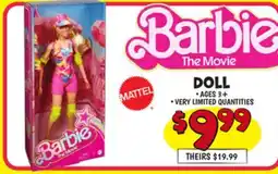 Ollie's BARBIE DOLL offer