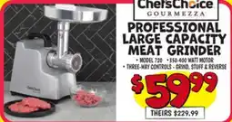 Ollie's PROFESSIONAL LARGE CAPACITY MEAT GRINDER offer