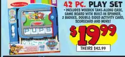 Ollie's 42 PC. PLAY SET offer