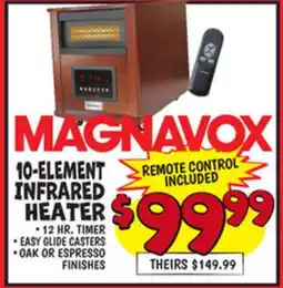 Ollie's MAGNAVOX 10-ELEMENT INFRARED HEATER offer