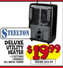 Ollie's DELUXE UTILITY HEATER offer