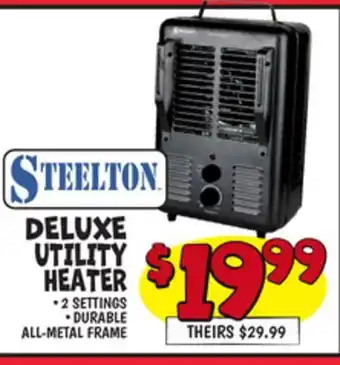 Ollie's DELUXE UTILITY HEATER offer