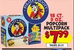 Ollie's 18 CT. 9 OZ. POPCORN MULTIPACK offer