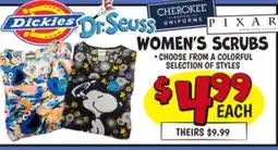 Ollie's WOMEN'S SCRUBS offer