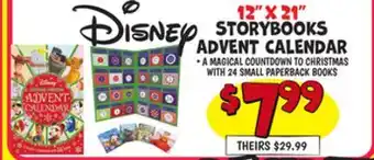 Ollie's 12 X21 STORYBOOKS ADVENT CALENDAR offer