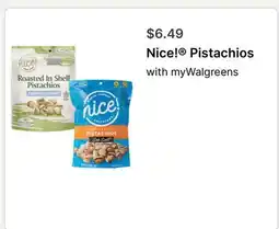 Walgreens Nice! Pistachios offer