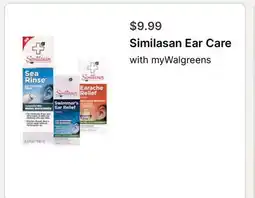Walgreens Similasan Ear Care offer