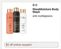 Walgreens SheaMoisture Body Wash offer