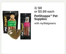 Walgreens PetShoppe Pet Supplies offer