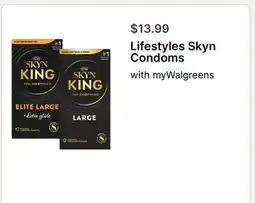 Walgreens Lifestyles Skyn Condoms offer