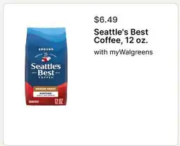 Walgreens Seattle's Best Coffee, 12 oz offer