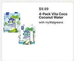 Walgreens Vita Coco Coconut Water offer