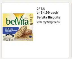 Walgreens Belvita Biscuits offer