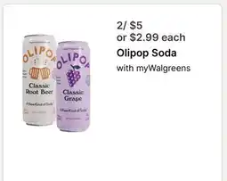 Walgreens Olipop Soda offer
