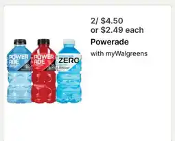Walgreens Powerade offer