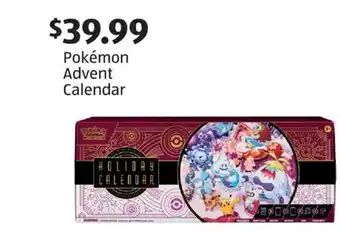 Aldi Pokémon Advent Calendar offer