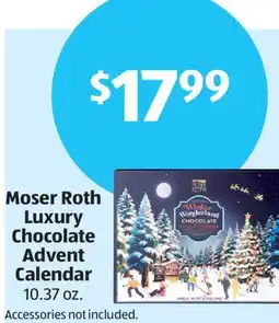 Aldi Moser Roth Luxury Chocolate Advent Calendar offer