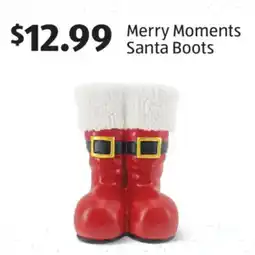 Aldi Merry Moments Santa Boots offer