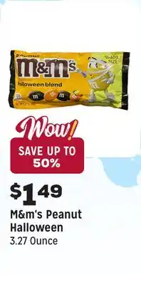 Grocery Outlet Peanut Halloween offer