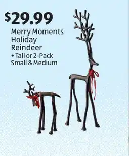 Aldi Merry Moments Holiday Reindeer offer