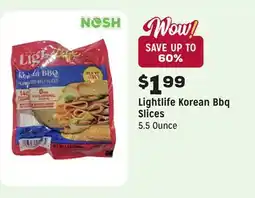 Grocery Outlet Korean Bbq Slices offer
