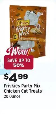 Grocery Outlet Party Mix Chicken Cat Treats offer