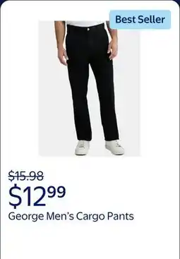 Walmart George Men's and Big Men's Cargo Pants offer