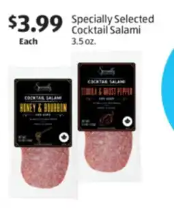 Aldi Specially Selected Cocktail Salami offer