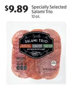 Aldi Specially Selected Salami Trio offer