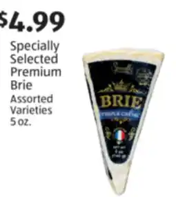 Aldi Specially Selected Premium Brie offer