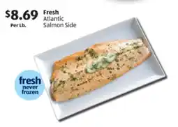 Aldi Fresh Atlantic Salmon Side offer
