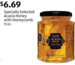 Aldi Specially Selected Acacia Honey with Honeycomb offer