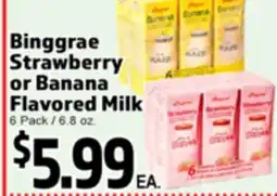 Superior Grocers Binggrae Strawberry or Banana Flavored Milk offer