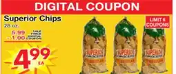 Superior Grocers Superior Chips offer