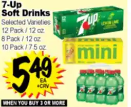 Superior Grocers 7-Up Soft Drinks offer